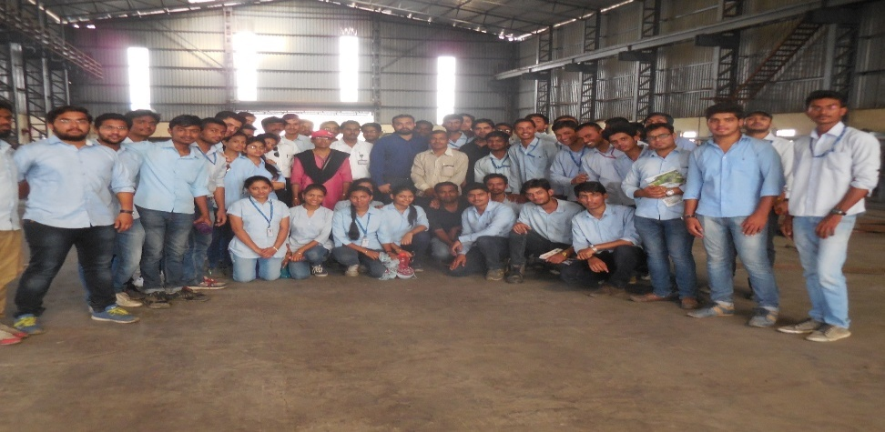 Company visited : Kirloskarwadi, Sangli